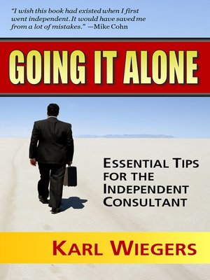 cover image of Going It Alone
